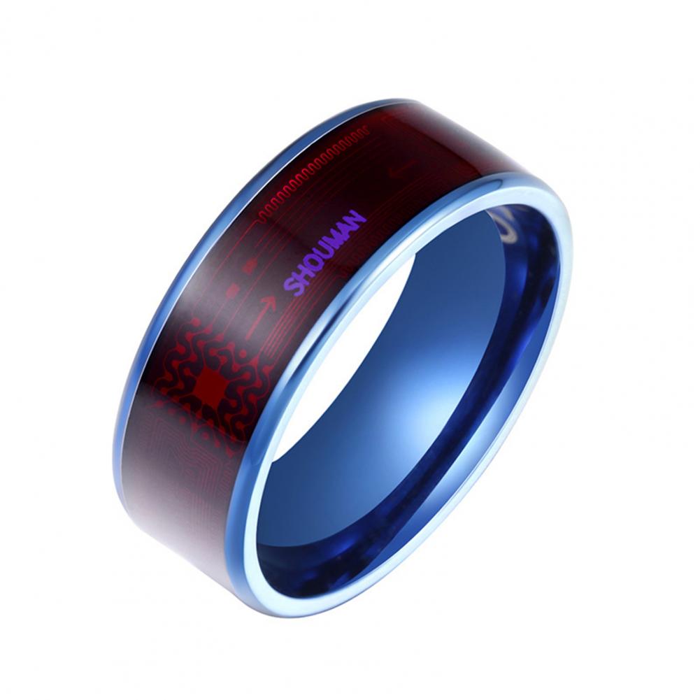 범용 휴대폰 NFC 칩 링 블루투스 두꺼운 스테인리스  - Smart Ring Nfc Pay 리뷰 및 가격