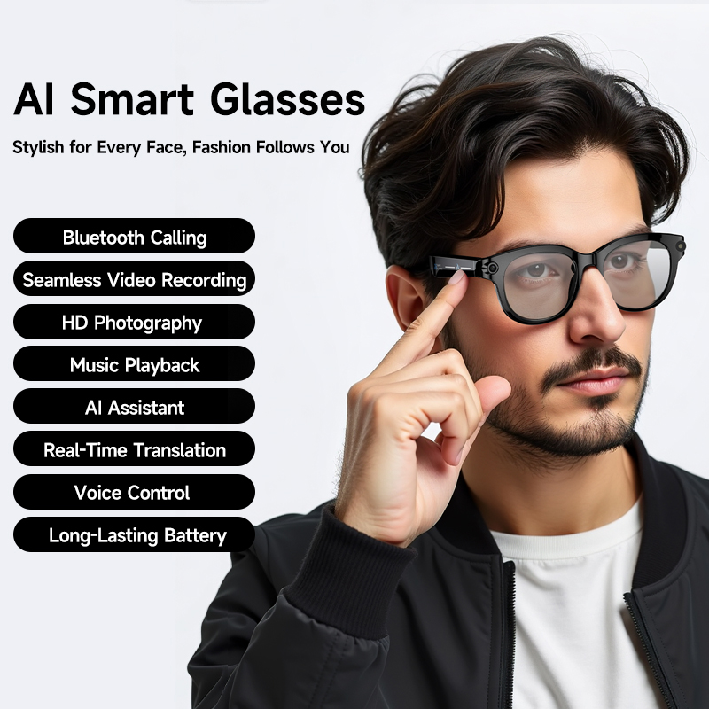 스마트 안경, 800만 화소 카메라, 블루투스 통화,  - Smart Glasses Lens 리뷰 및 가격