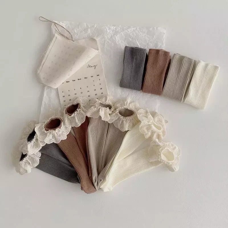 여아 러플 레이스 양말, 공주 무릎 높이, 부드러운 코 - Baby Sock Oximeter 리뷰 및 가격