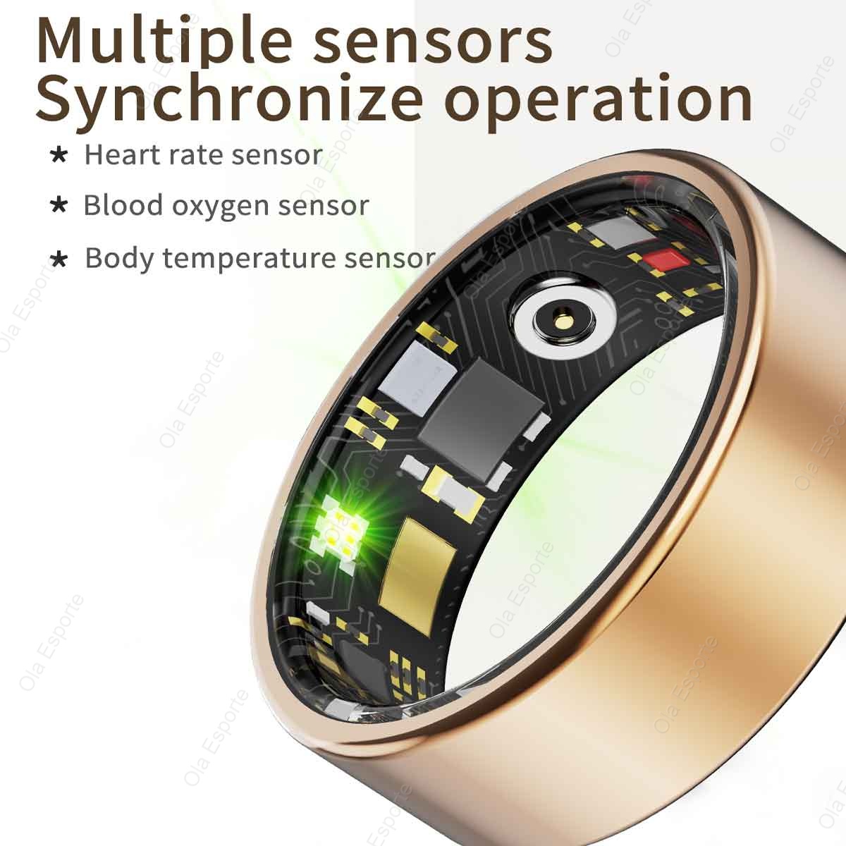 새로운 R09 스마트 링(남성용/여성용), 충전 케이스 - Temperature Ring Skin 리뷰 및 가격