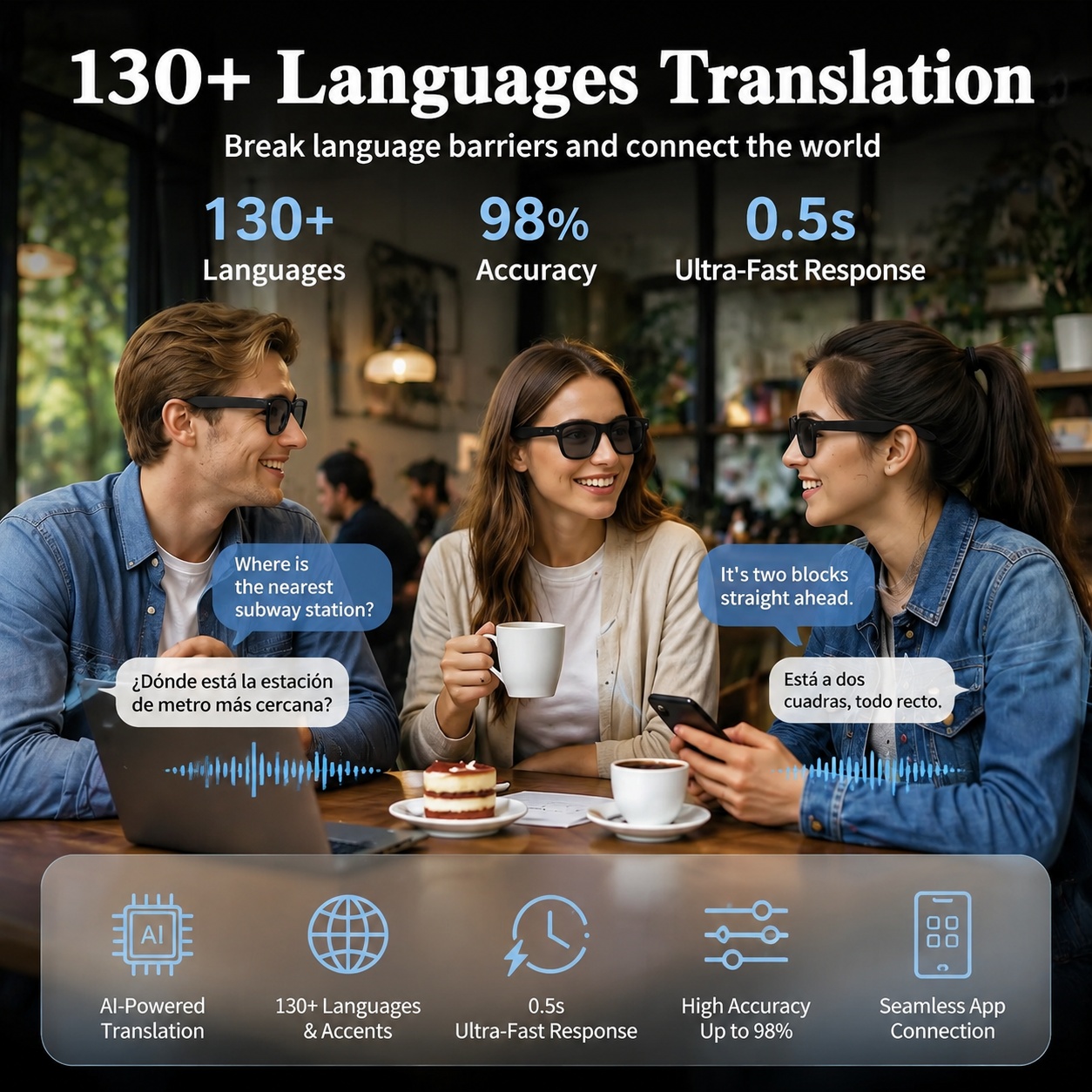 2026 AI 스마트 안경, 8MP 카메라 블루투스 안 - Smart Glasses Lens 리뷰 및 가격